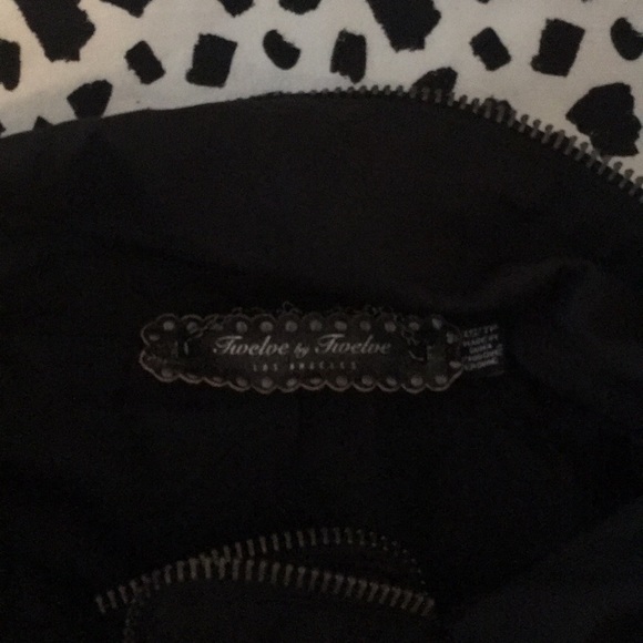 Twelve by twelve black light weight coat xs - Picture 4 of 6